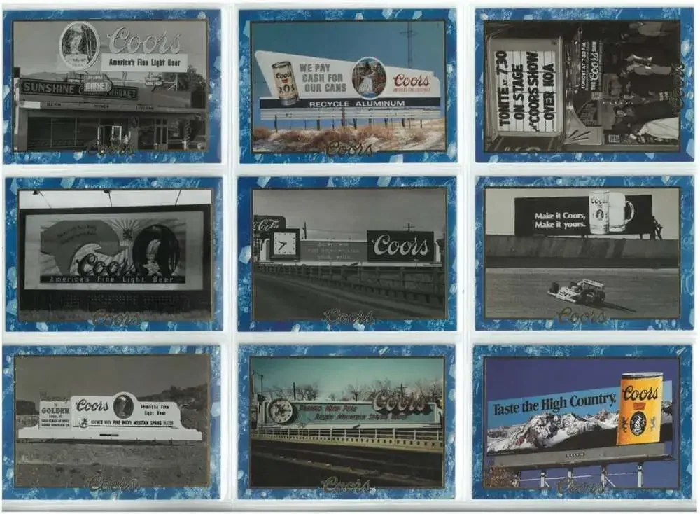 1995 Coors Beer Collectors Cards  (COMPLETE SET)